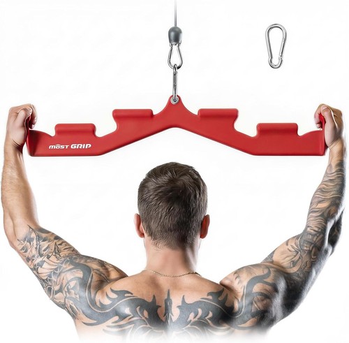 Lat pull down bar - down, with