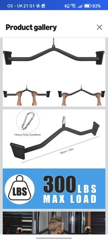 Lat pull down bar heavy - pull,
